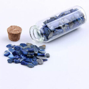 kék kő üvegben